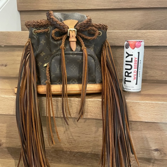 Fringe Louis Vuitton Mini Backpack - Picture 4 of 5